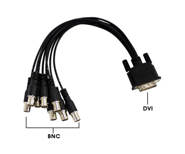 Video-In DVI кабель для подключения видеокамер к видеорегистраторам AVerDiGi Video-In DVI кабель для подключения видеокамер к видеорегистраторам AVerDiGi